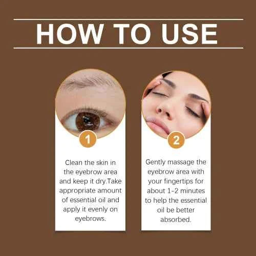 West Month Eyebrow Essential Oil Gentle Moisturizing Brow Root Sweet Natural Beauty Care Solution