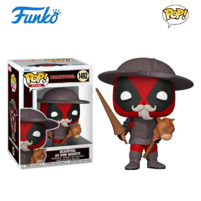 Funko POP Original Deadpool Anime Figure Deadpool Plays Jacob Marley Action Figure Toys for Boys Girls Kids Gift