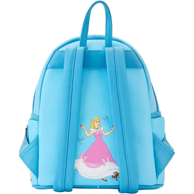 Disney Loungefly Cinderella Princess Backpack - Lens Effect Daypack, Girl'S Fashionable School Bag Collectible Gift