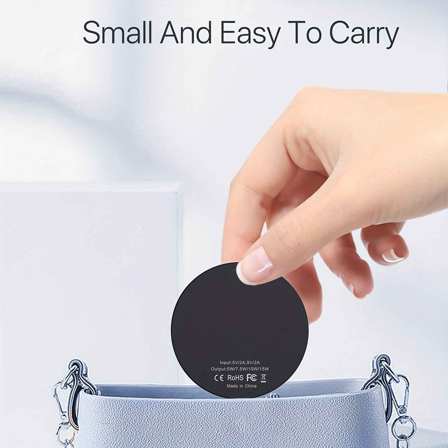 Wireless Charger Charging Station Compact Magnetic Fast Charging Compatible With Apple Mobile Phone 15 14 13 12 Pro Max Series For
 Samsung Galaxy Mobile Phone Series For Airpods3/2 Se