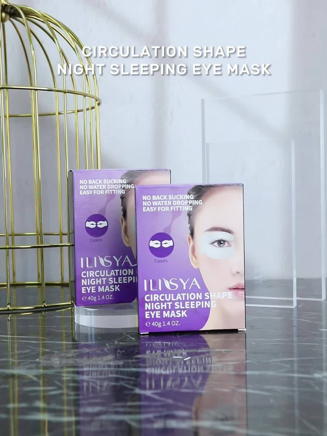 ILISYA C Circulating Eye Mask - 5 pairs, Moisturizing and Firm, Suitable for a Variety of Light Beige Types, Containing Niacinamide and Hyaluronic Acid, Moisturizing Eye Light Beige, Eye Care, Make Light Beige Smooth and Tend