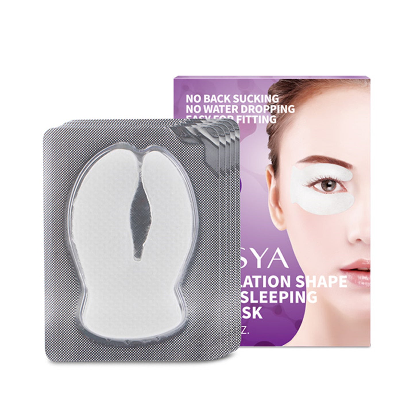 ILISYA C Circulating Eye Mask - 5 pairs, Moisturizing and Firm, Suitable for a Variety of Light Beige Types, Containing Niacinamide and Hyaluronic Acid, Moisturizing Eye Light Beige, Eye Care, Make Light Beige Smooth and Tend