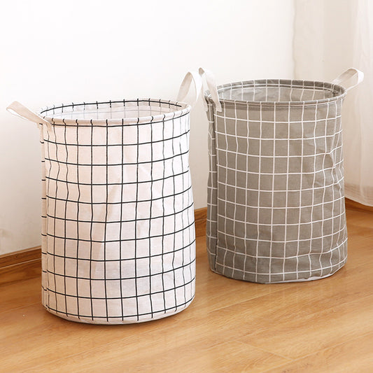 1pc Round Dirty Clothes Basket, Laundry Basket, Portable Dirty Clothes Hamper, laundry hhamper, storage bucket