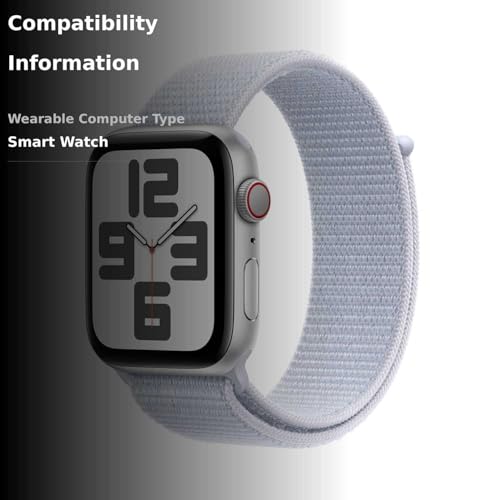 Apple Watch SE (2nd Gen) [GPS 40mm] Smartwatch with Midnight Aluminum Case with Midnight Sport Band S/M. Fitness and Sleep Trackers, Crash Detection, Heart Rate Monitor, Retina Display