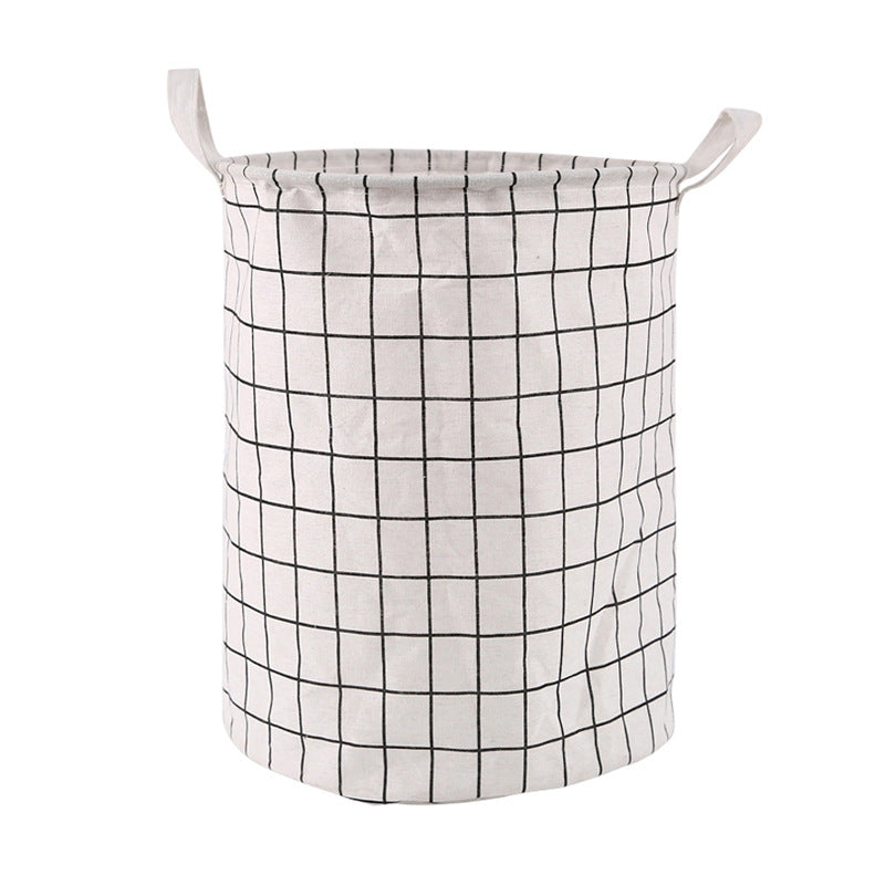 1pc Round Dirty Clothes Basket, Laundry Basket, Portable Dirty Clothes Hamper, laundry hhamper, storage bucket
