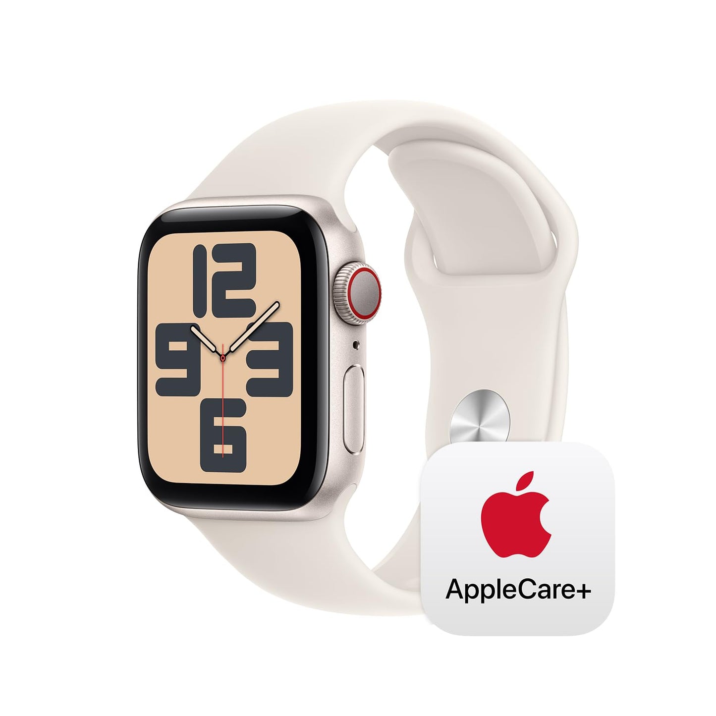 Apple Watch SE (2nd Gen) [GPS 40mm] Smartwatch with Midnight Aluminum Case with Midnight Sport Band S/M. Fitness and Sleep Trackers, Crash Detection, Heart Rate Monitor, Retina Display