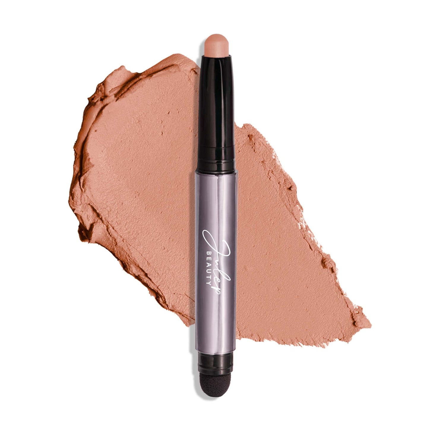 Julep Eyeshadow 101 Cream-to-Powder Waterproof Shadow Stick – Sand Shimmer – Long-Lasting, Crease-Proof, Champagne Toned Shimmer Cream Eyeshadow with Built-in Smudger