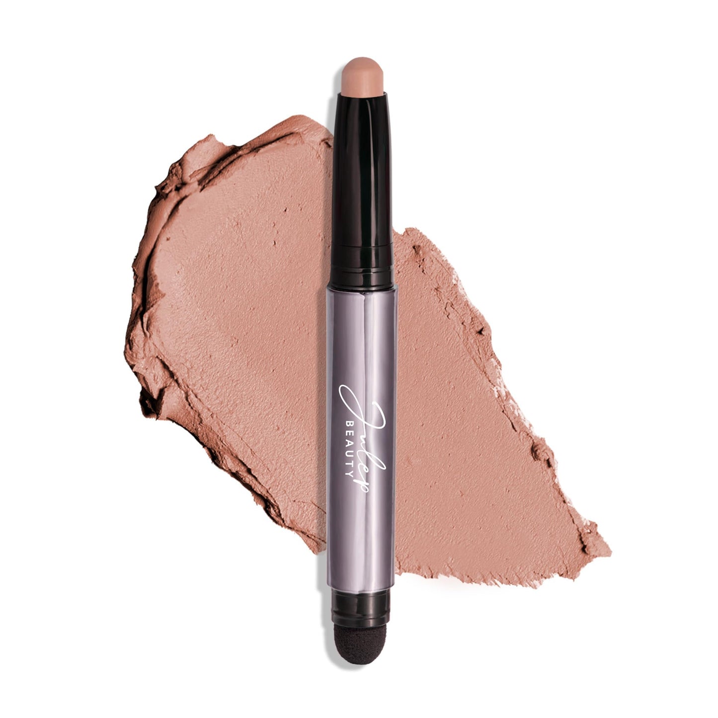 Julep Eyeshadow 101 Cream-to-Powder Waterproof Shadow Stick – Sand Shimmer – Long-Lasting, Crease-Proof, Champagne Toned Shimmer Cream Eyeshadow with Built-in Smudger