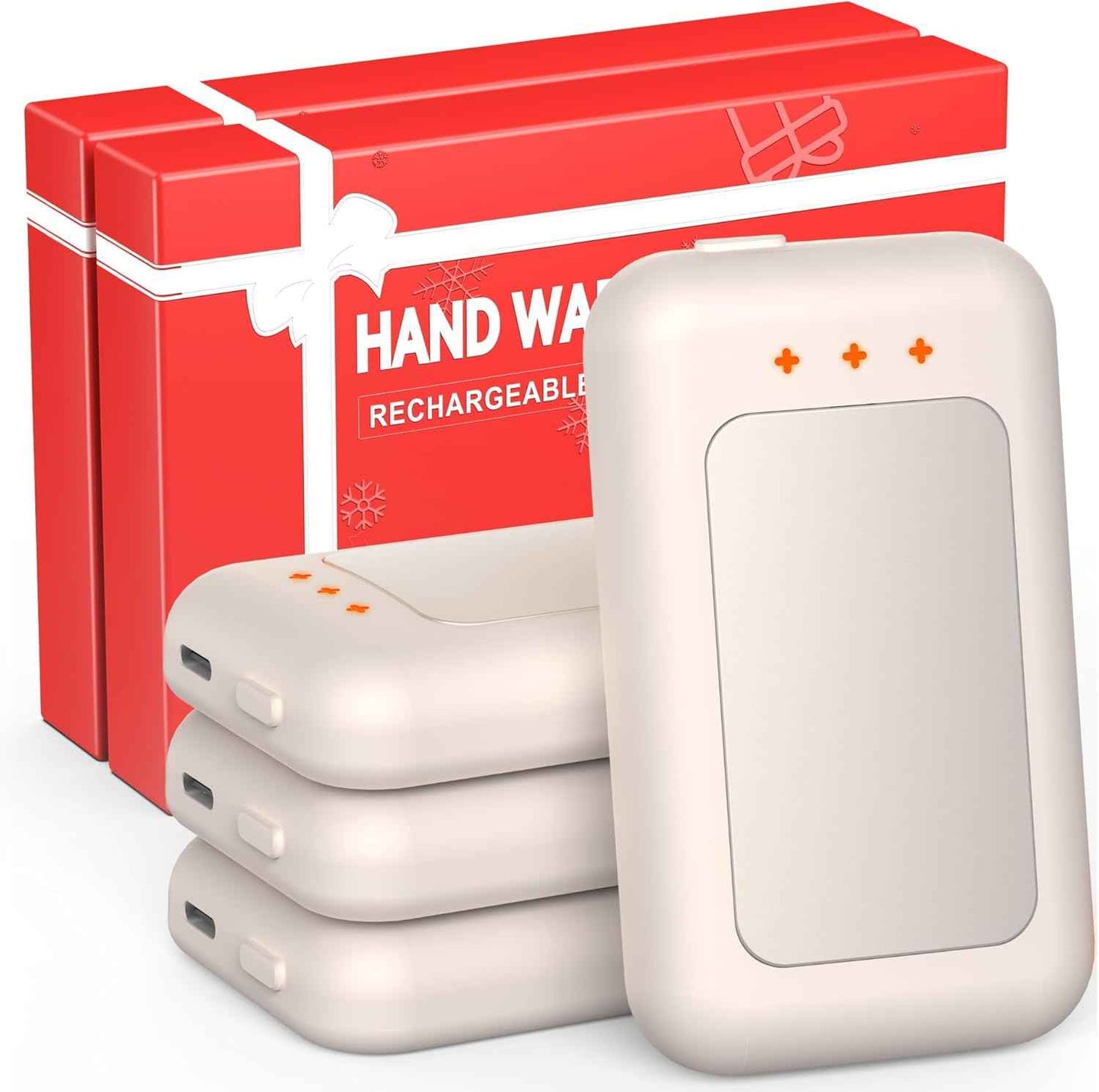Hand Warmers, Hand Warmers Rechargeable, Reusable Portable Electric Hand Warmer, Fast Intelligent Heating in 1 Second, Gifts for Christmas, Outdoor, Golf, Hunting, Camping Accessories