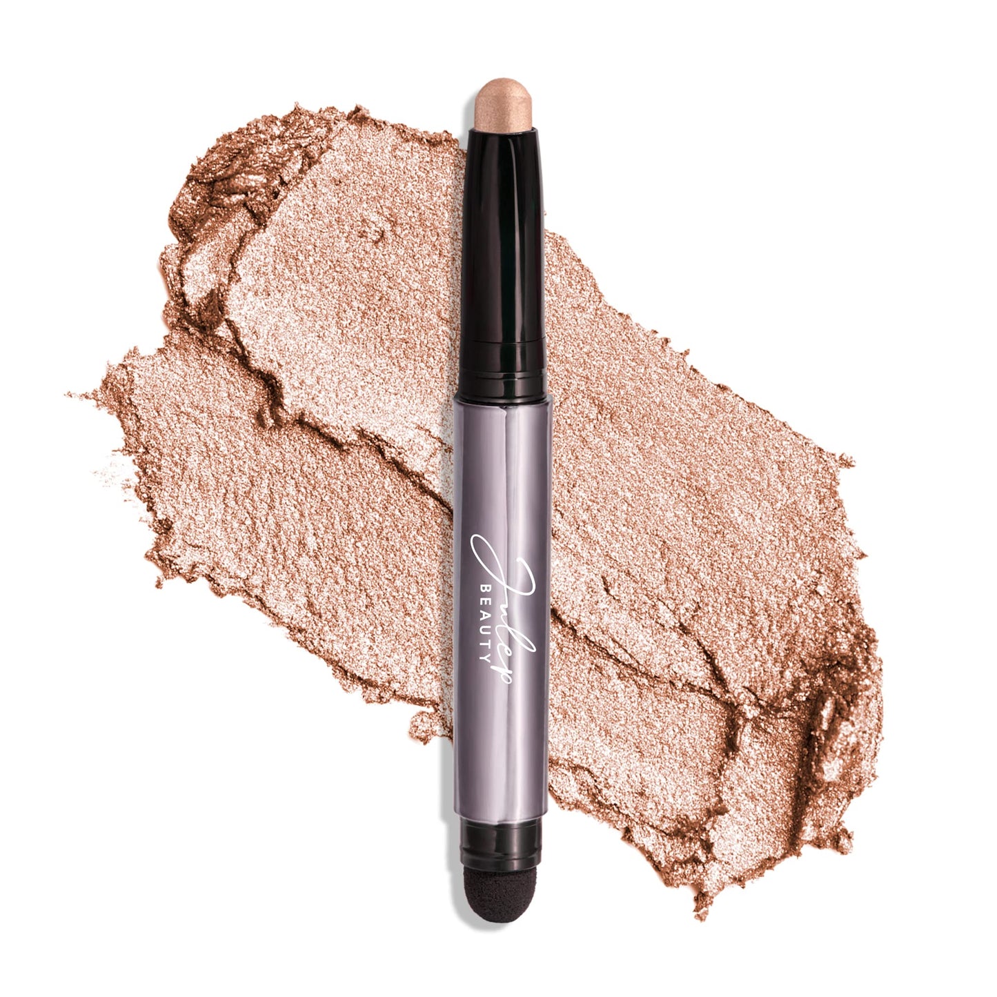 Julep Eyeshadow 101 Cream-to-Powder Waterproof Shadow Stick – Sand Shimmer – Long-Lasting, Crease-Proof, Champagne Toned Shimmer Cream Eyeshadow with Built-in Smudger