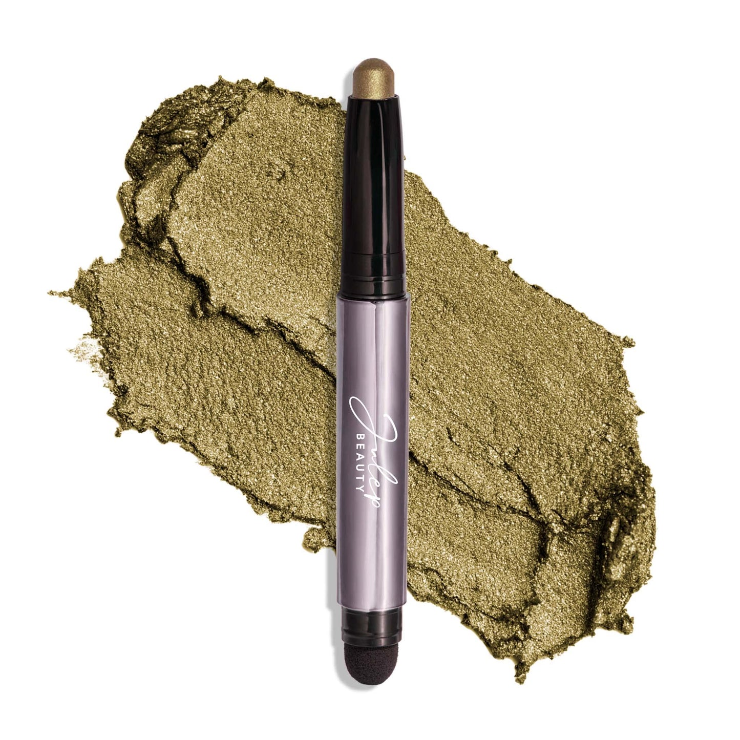 Julep Eyeshadow 101 Cream-to-Powder Waterproof Shadow Stick – Sand Shimmer – Long-Lasting, Crease-Proof, Champagne Toned Shimmer Cream Eyeshadow with Built-in Smudger