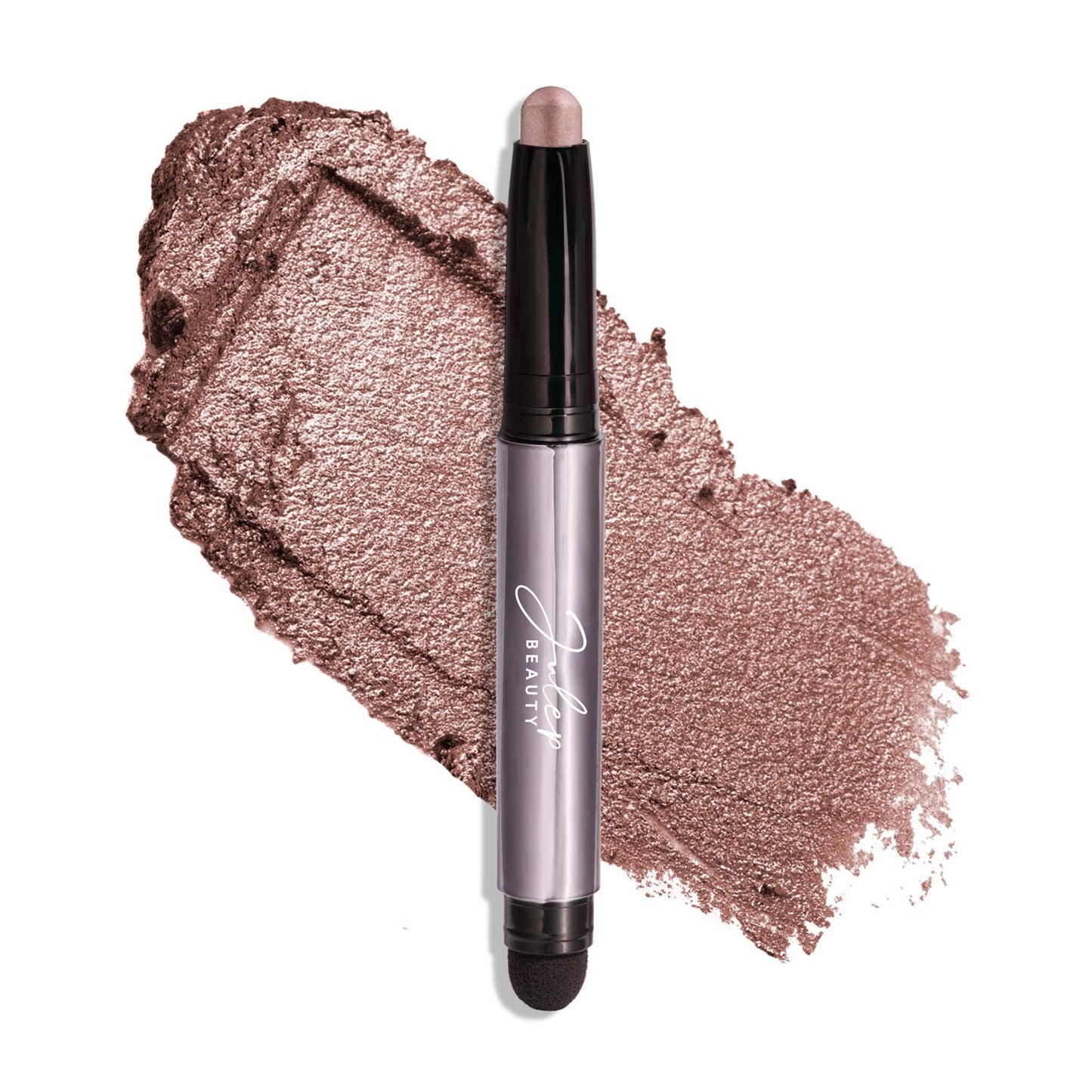 Julep Eyeshadow 101 Cream-to-Powder Waterproof Shadow Stick – Sand Shimmer – Long-Lasting, Crease-Proof, Champagne Toned Shimmer Cream Eyeshadow with Built-in Smudger