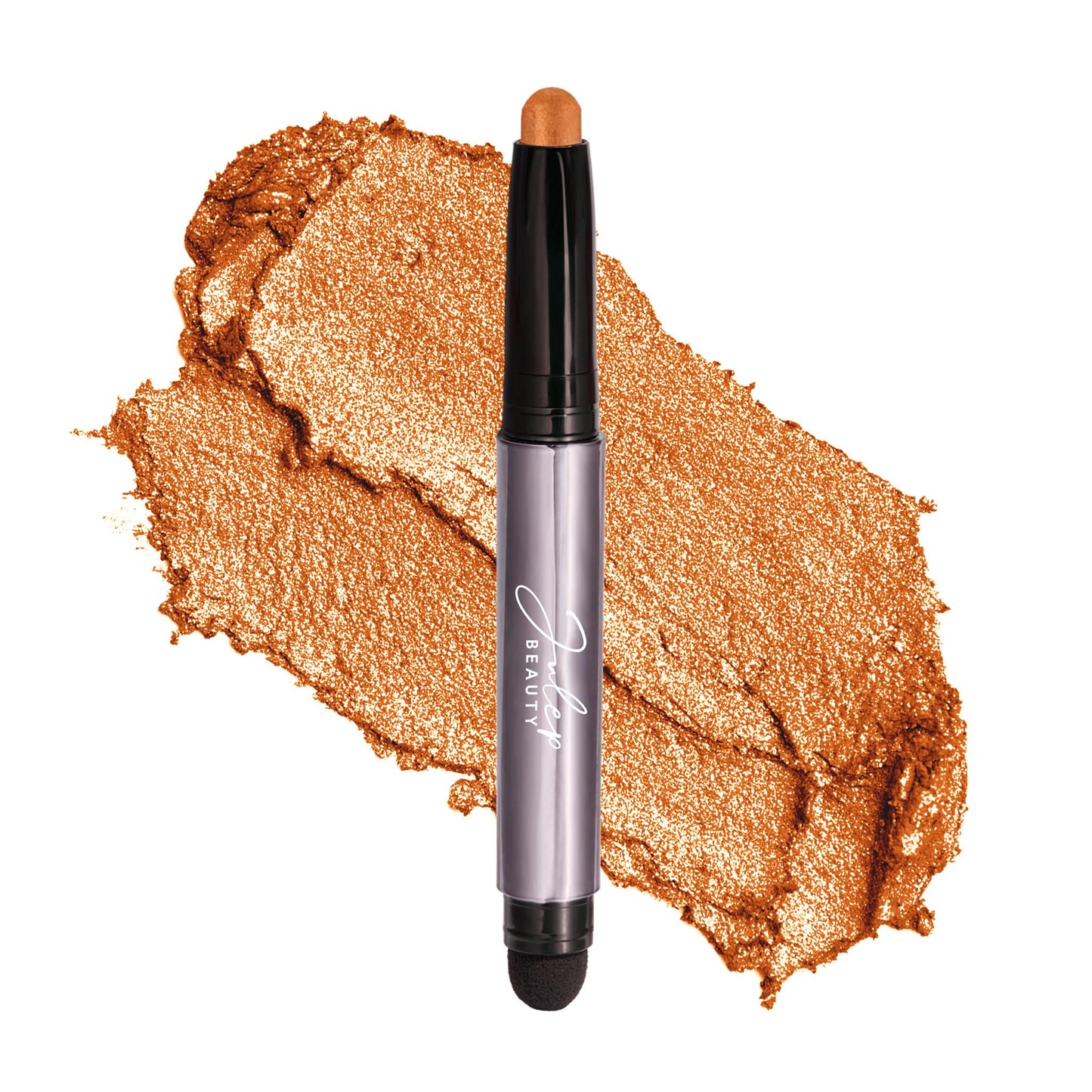 Julep Eyeshadow 101 Cream-to-Powder Waterproof Shadow Stick – Sand Shimmer – Long-Lasting, Crease-Proof, Champagne Toned Shimmer Cream Eyeshadow with Built-in Smudger