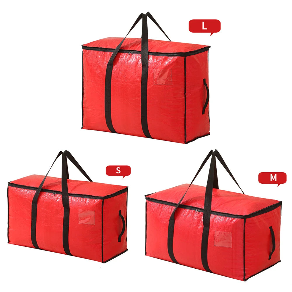 American Warehouse Extra Large PP Quilt Bags Foldable and Portable for Space-Saving Storage of Bedding and Quilts