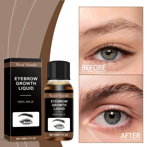 West Month Eyebrow Essential Oil  Gentle Moisturizing Brow Root Sweet Natural Beauty Care Solution