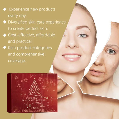 EELHOE  And Moisturizing Surprise 24 Grid Beauty Skin Care Blind Box