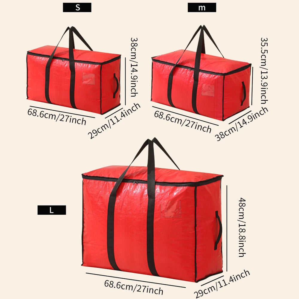 American Warehouse Extra Large PP Quilt Bags Foldable and Portable for Space-Saving Storage of Bedding and Quilts