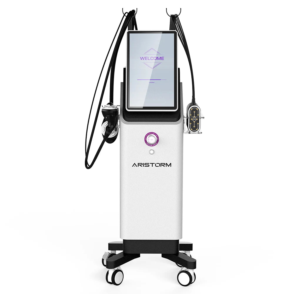 US STOCK Aristorm Professional Standing S Shape Machine 3D 30K 50K 80K All in One Beauty Instrument