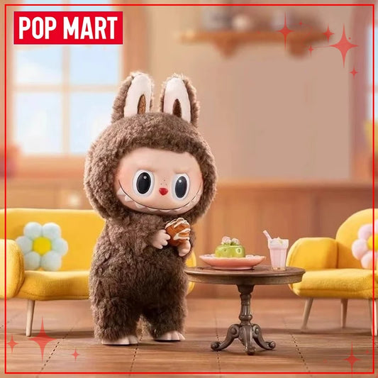 Original Popmart Labubu V1 V2 V3 The Monsters Macaron Have A Seat Big Into Energy Series Blind Box Vinyl Plush Doll Pendant