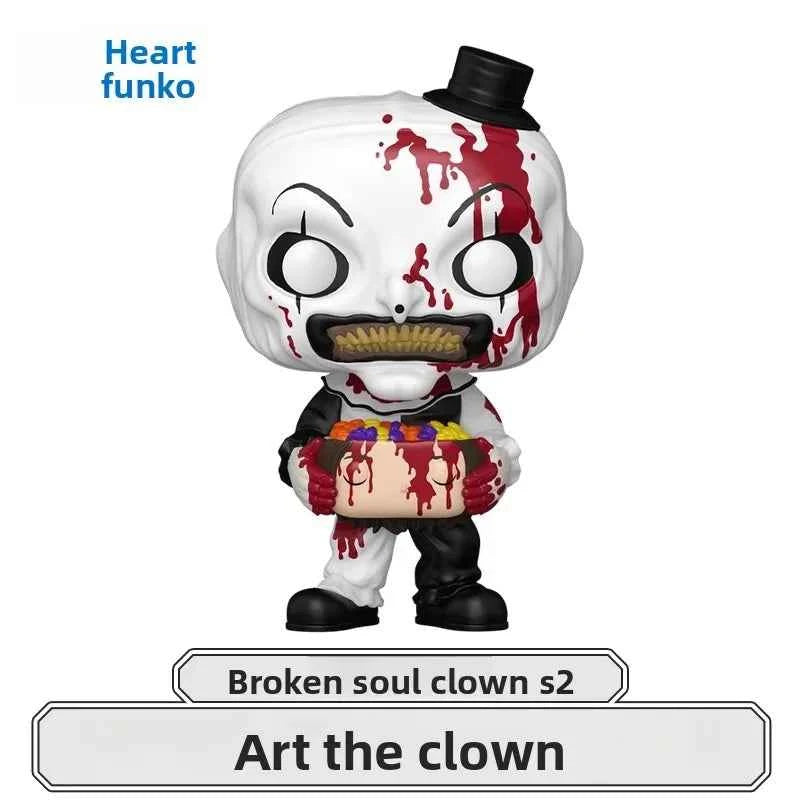 Genuine Edition FUNKO POP《Terrifier 2 Art The Clown》Anime Action Desktop Decoration Ornament Model Toys Collectible Model