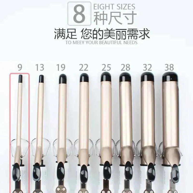 Hair Curlers Waves Electric Professional Ceramic Hair Curler Lcd Curling Iron Roller Curls Wand Waver Fashion Styling Tools