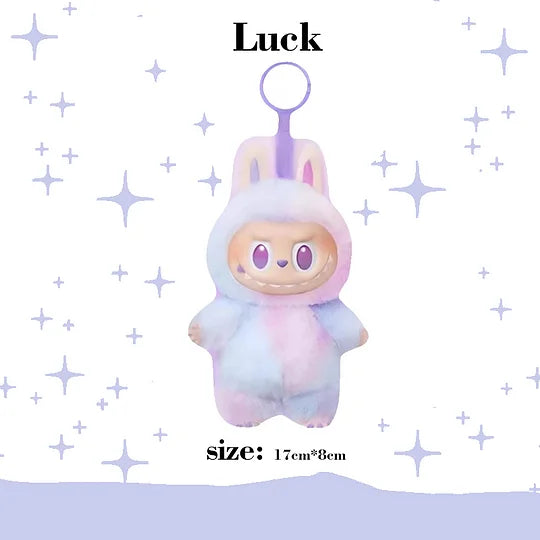 Original Popmart Labubu V1 V2 V3 The Monsters Macaron Have A Seat Big Into Energy Series Blind Box Vinyl Plush Doll Pendant