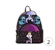 Disney Loungefly Stitch Mickey Mouse Sleeping Curse Pixar Up Double Strap Shoulder Bag Purse School Backpack Backpack kids Gifts