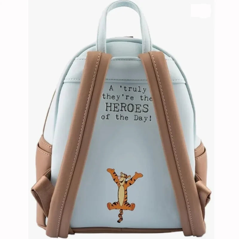 Stock Loungefly Disney Winnie The Poof 95th Anniversay Celebration Toss Womens Double Strap Shoulder Bag Purse Cute Backpack