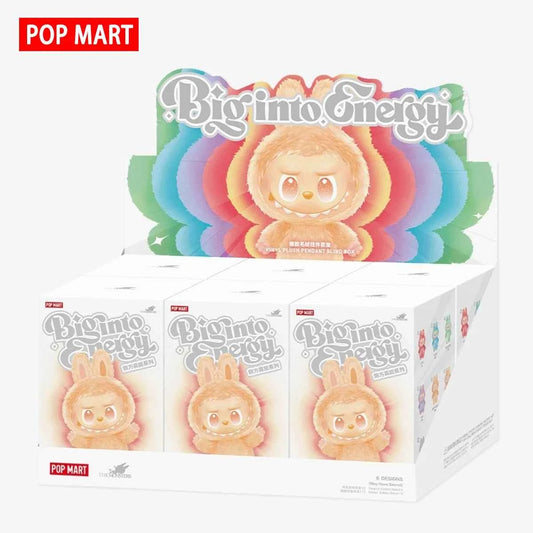 1Set/6PCS Labubu plush doll - 100% genuine, Macaron color, It's the perfect gift for children, family and friends.