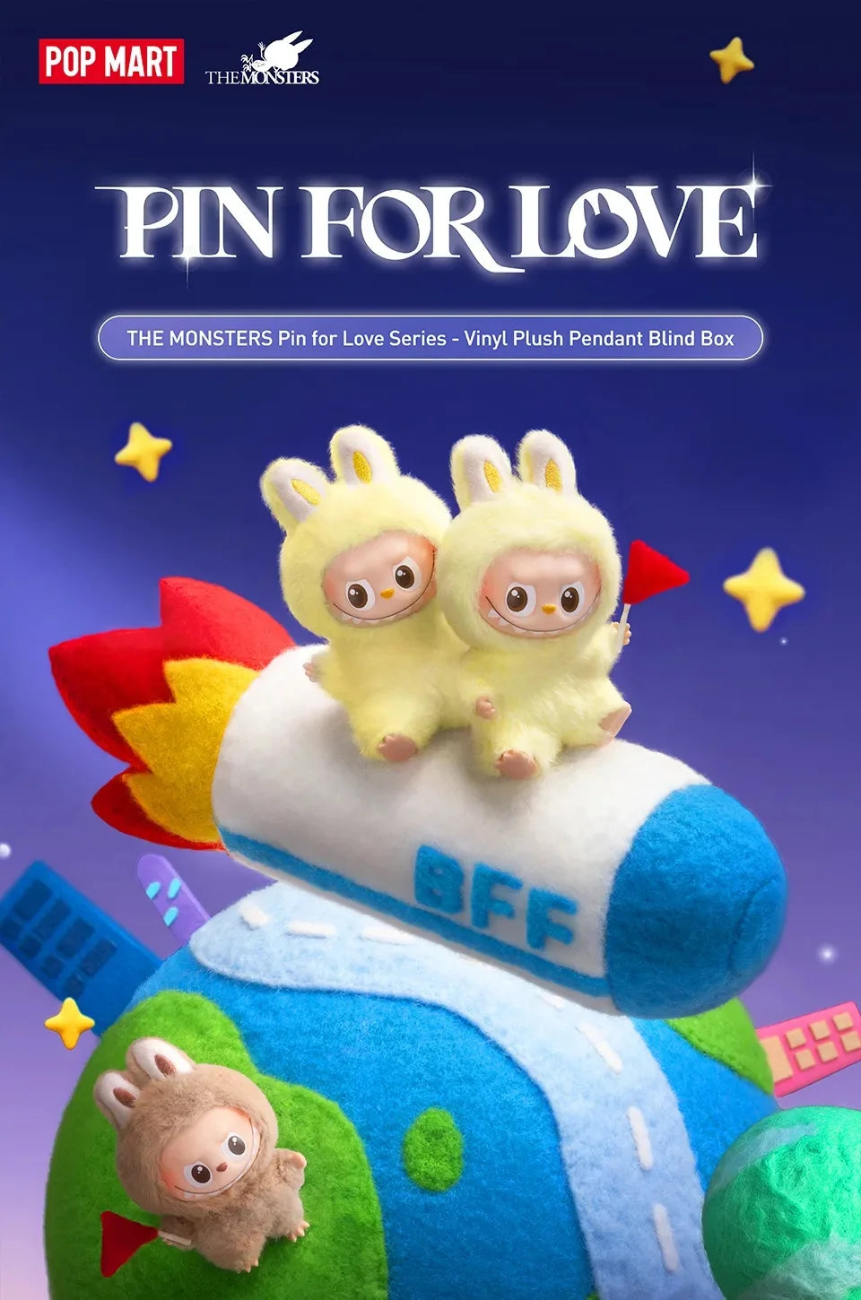 Pop Mart Official LABUBU Heart Code Blind Box, 2024 Viral New, Authentic Doll, Worldwide Fast Shipping!