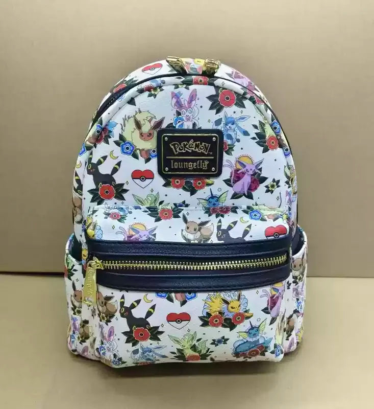 Hot Loungefly Backpack Printed Backpack For Boys And Girls Travel Photography Backpack Fashion Anime Cartoon Mini Backpack