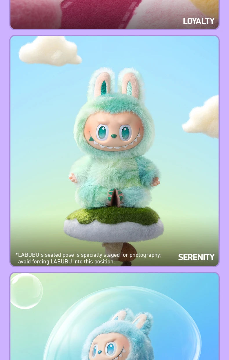 POP MART Labubu THE MONSTERS Big Into Energy Series Blind Box Vinyl Plush Doll Pendant Action Figure Collection Christmas Gift