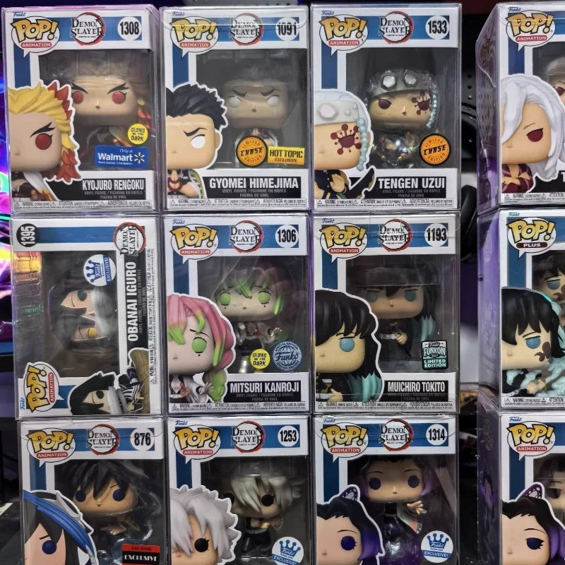 Funko POP Original Demon Slayer: Kimetsu No Yaiba Figures - Rengoku Kyojuro Tanjiro Kamado Nezuko Kamado Collectible Figurines