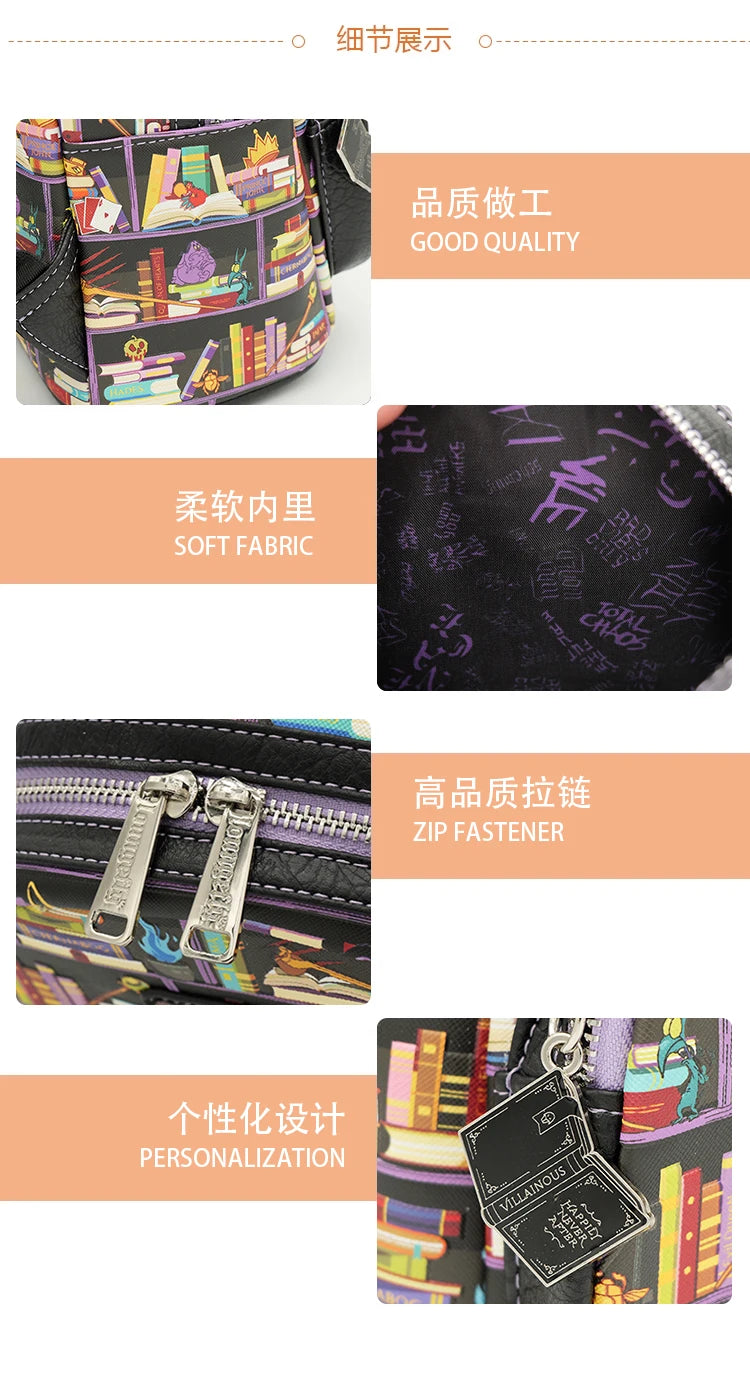 New Loungefly Disney The Aristocats Sleeping Marie Toulouse Berlioz Mini Backpack Student Bag Girl Gifts Cute Children Backpack