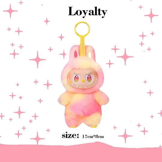 Original Popmart Labubu V1 V2 V3 The Monsters Macaron Have A Seat Big Into Energy Series Blind Box Vinyl Plush Doll Pendant