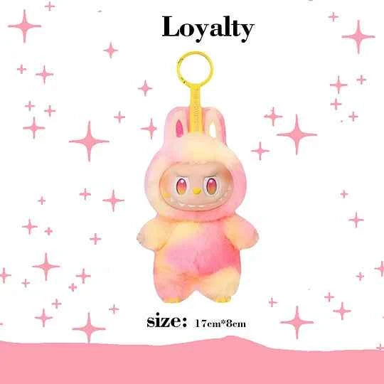 Original Popmart Labubu V1 V2 V3 The Monsters Macaron Have A Seat Big Into Energy Series Blind Box Vinyl Plush Doll Pendant