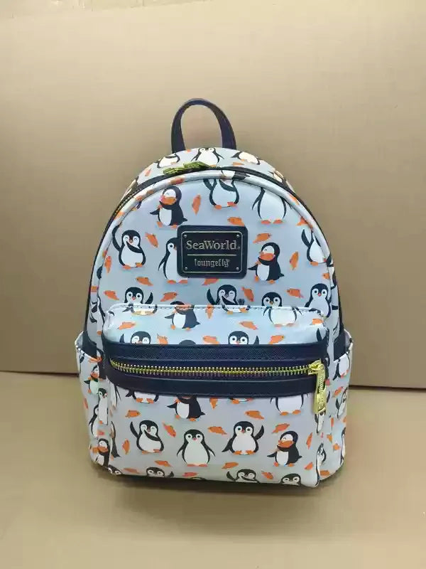 Hot Loungefly Backpack Printed Backpack For Boys And Girls Travel Photography Backpack Fashion Anime Cartoon Mini Backpack