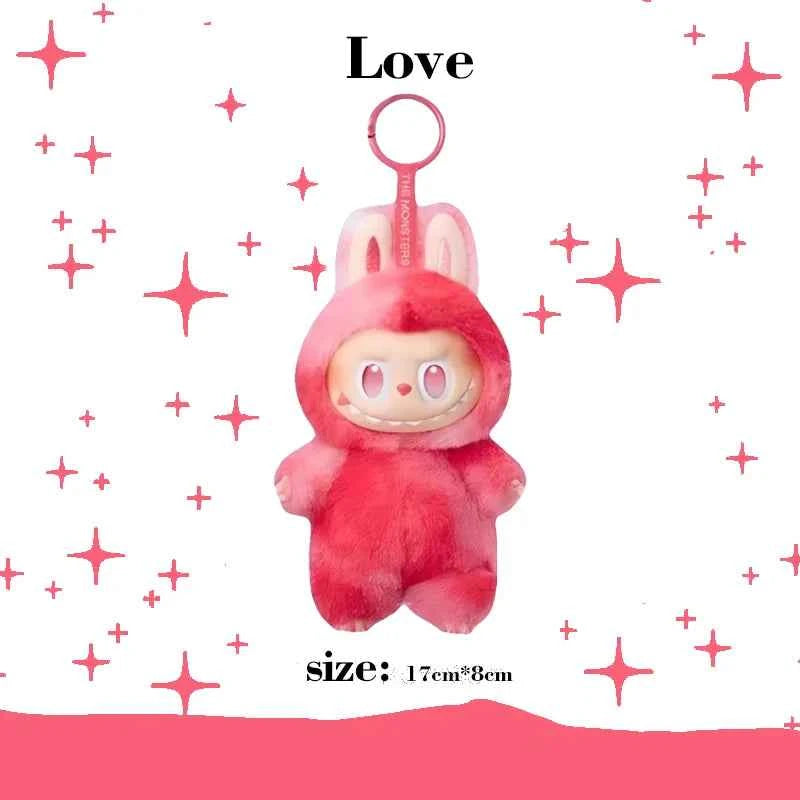Original Popmart Labubu V1 V2 V3 The Monsters Macaron Have A Seat Big Into Energy Series Blind Box Vinyl Plush Doll Pendant