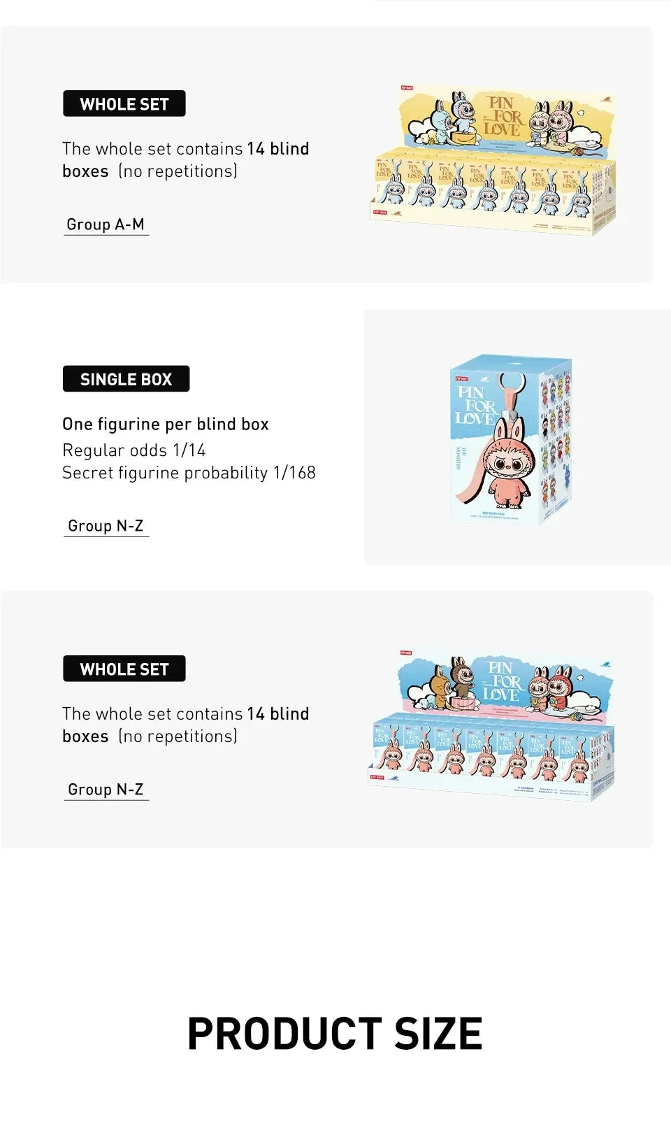 Pop Mart Official LABUBU Heart Code Blind Box, 2024 Viral New, Authentic Doll, Worldwide Fast Shipping!