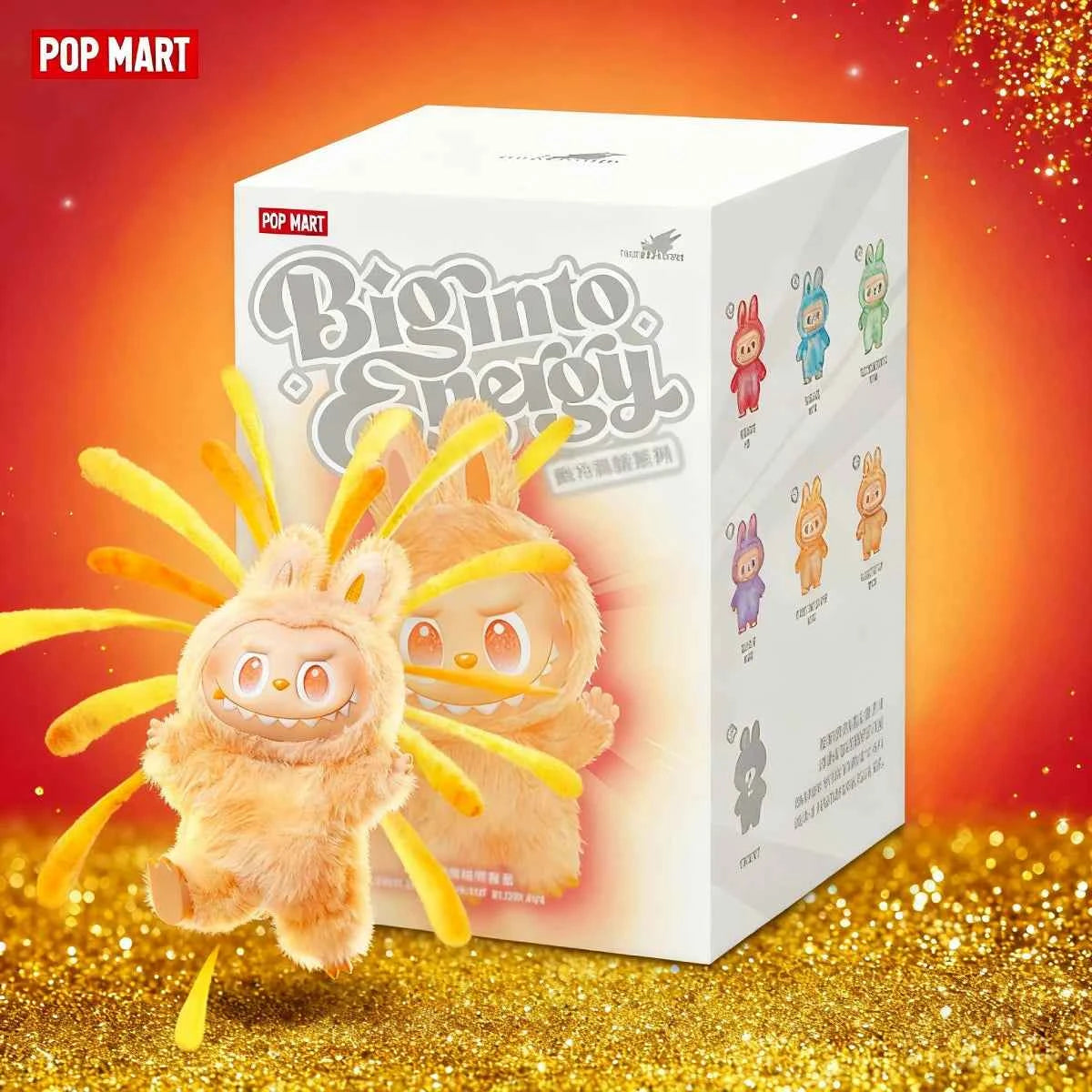 1Set/6PCS Labubu plush doll - 100% genuine, Macaron color, It's the perfect gift for children, family and friends.