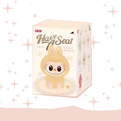 Original Popmart Labubu V1 V2 V3 The Monsters Macaron Have A Seat Big Into Energy Series Blind Box Vinyl Plush Doll Pendant