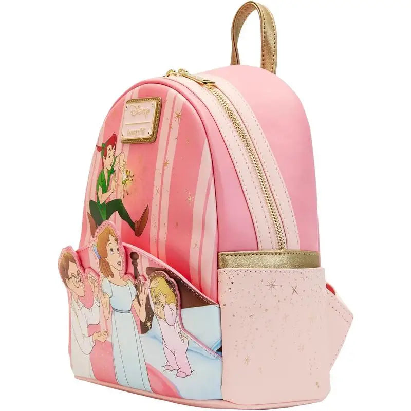 Loungefly Disney Peter Pan You Can Fly 70th Anniversary Double Strap Shoulder Bag Purse