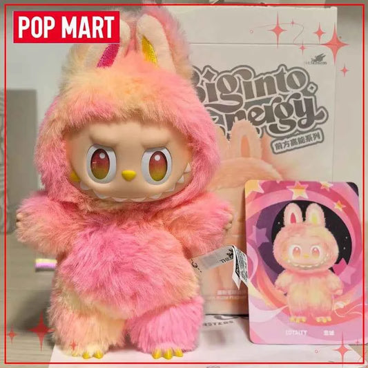 POP MART Labubu THE MONSTERS Big Into Energy Series Blind Box Vinyl Plush Doll Pendant Action Figure Collection Christmas Gift