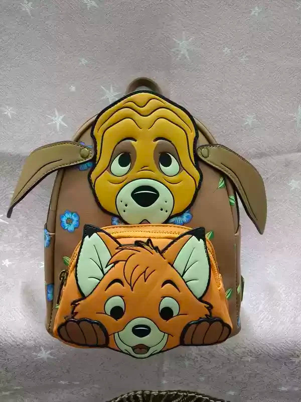 Hot Loungefly Backpack Printed Backpack For Boys And Girls Travel Photography Backpack Fashion Anime Cartoon Mini Backpack