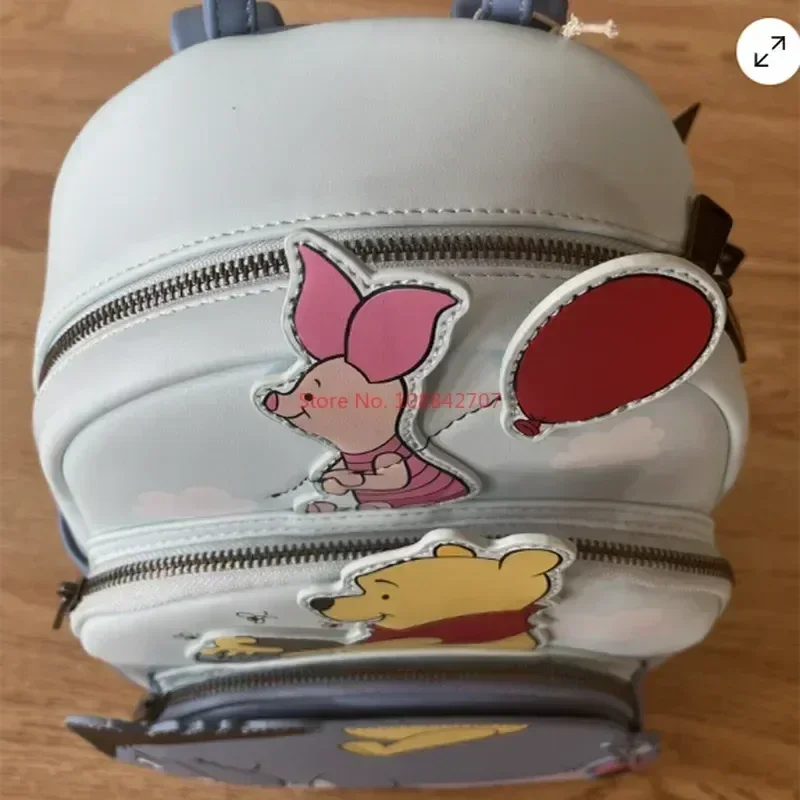 Stock Loungefly Disney Winnie The Poof 95th Anniversay Celebration Toss Womens Double Strap Shoulder Bag Purse Cute Backpack