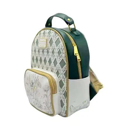 New Loungefly Disney Tinker Bell Fairy Princess Backpack Cartoon Print Trendy Fashion Women'S Holiday Gift