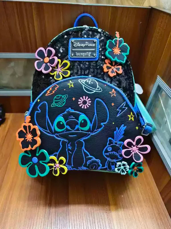 Hot Loungefly Backpack Printed Backpack For Boys And Girls Travel Photography Backpack Fashion Anime Cartoon Mini Backpack