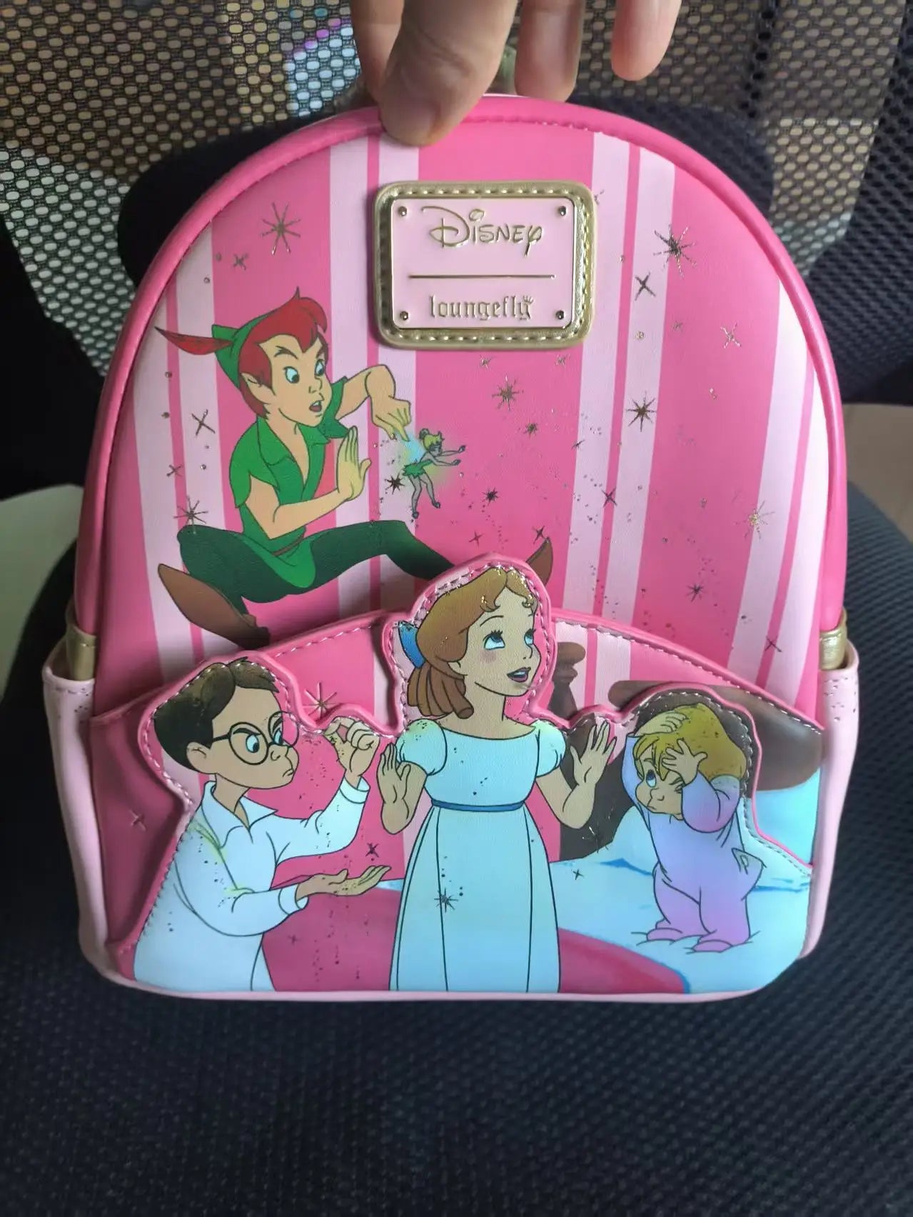 Loungefly Disney Peter Pan You Can Fly 70th Anniversary Double Strap Shoulder Bag Purse