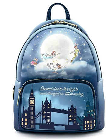 Disney Loungefly Mickey And Minne Dumbo Pixar Up Double Strap Shoulder Bag Purse School Backpack Knapsack Kids Girls Gifts