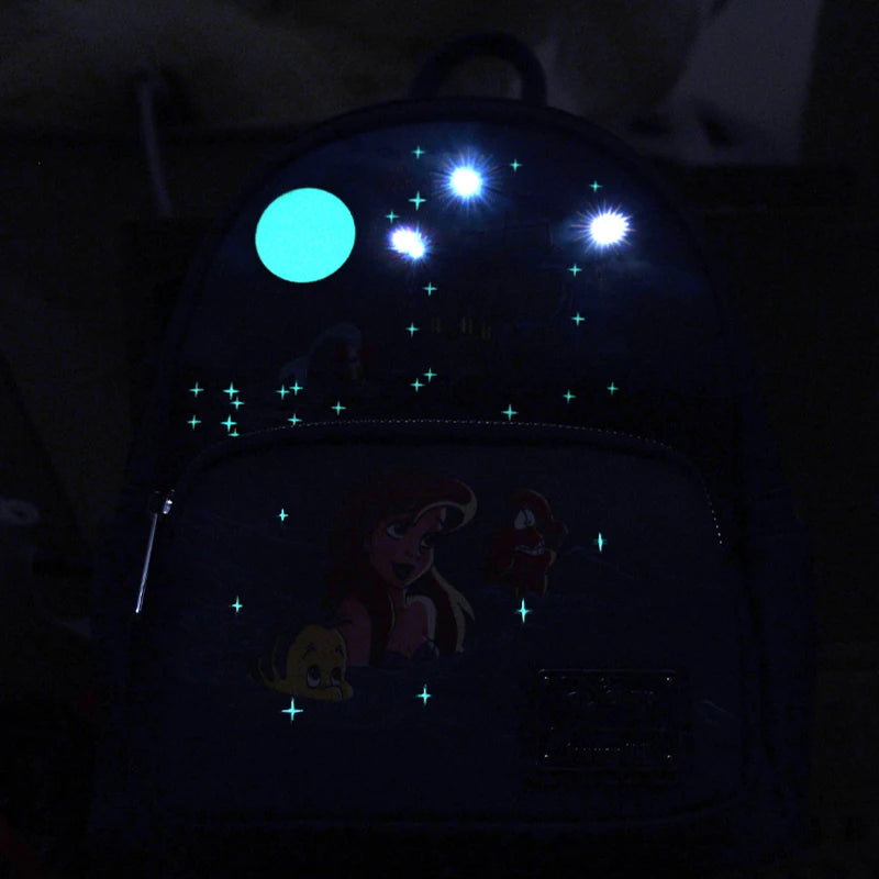 New Loungefly Disney The Aristocats Sleeping Marie Toulouse Berlioz Mini Backpack Student Bag Girl Gifts Cute Children Backpack